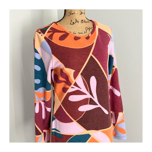 Latino Heritage Month Long Sleeve Midi Bodycon Sweater Dress L - Picture 3 of 12